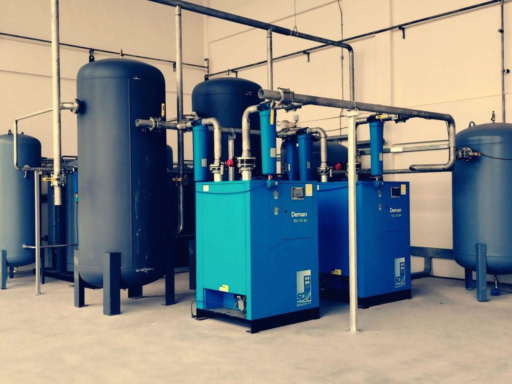 Industrial air compressor system