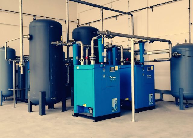 Industrial air compressor system